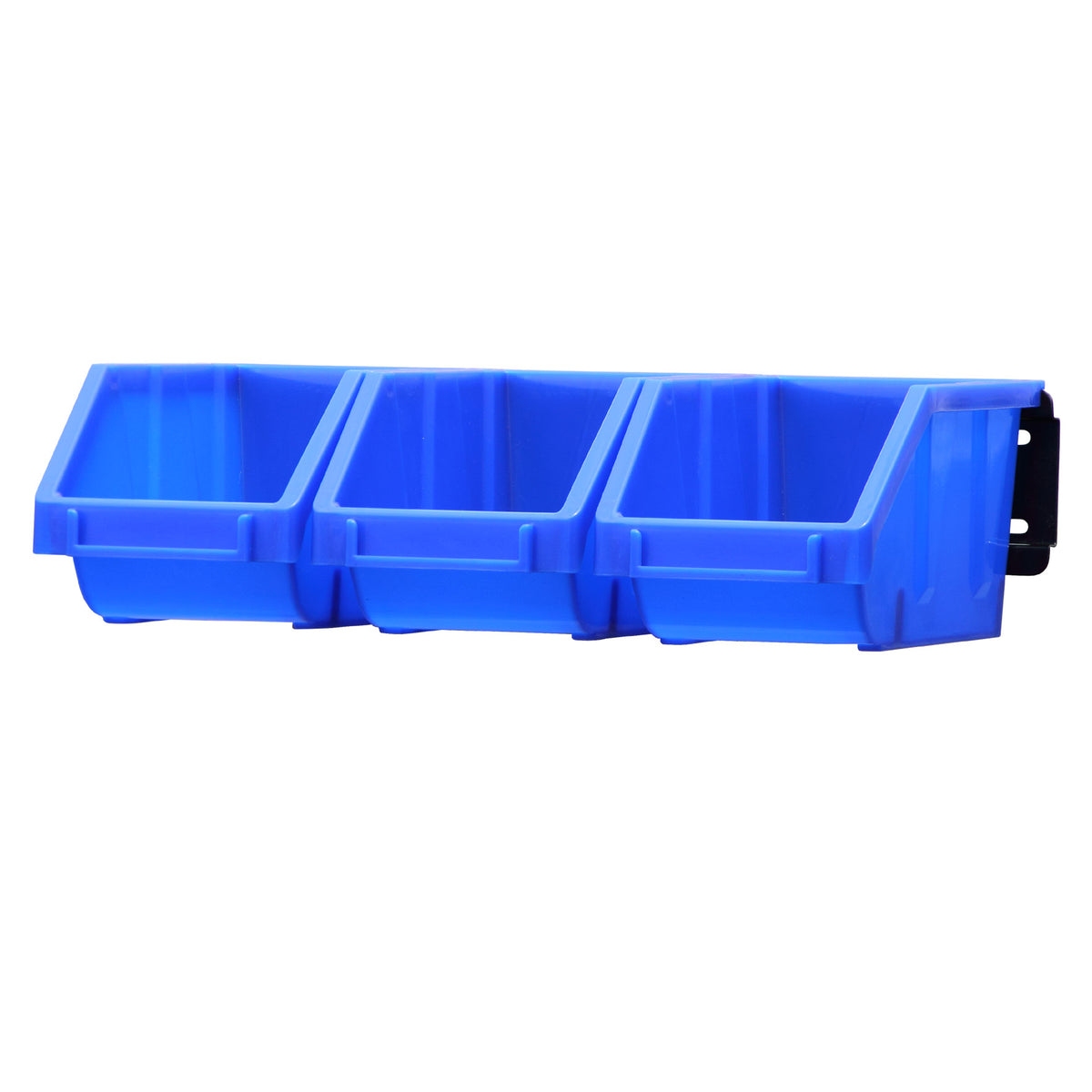 2 Harbor Freight Wall Mount Hanging Storage Bins Replacement Blue Large Bin  Plas