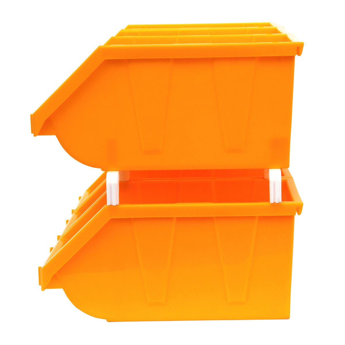 Only Hangers 8 in. D x 15.5 in. x 11.5 in. Yellow Plastic Storage Baskets  Set 9013 - The Home Depot