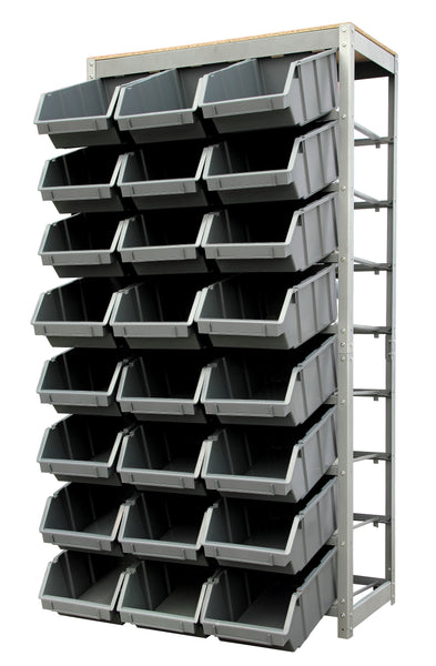 King's Rack Bin Rack Storage System Heavy Duty Steel Rack